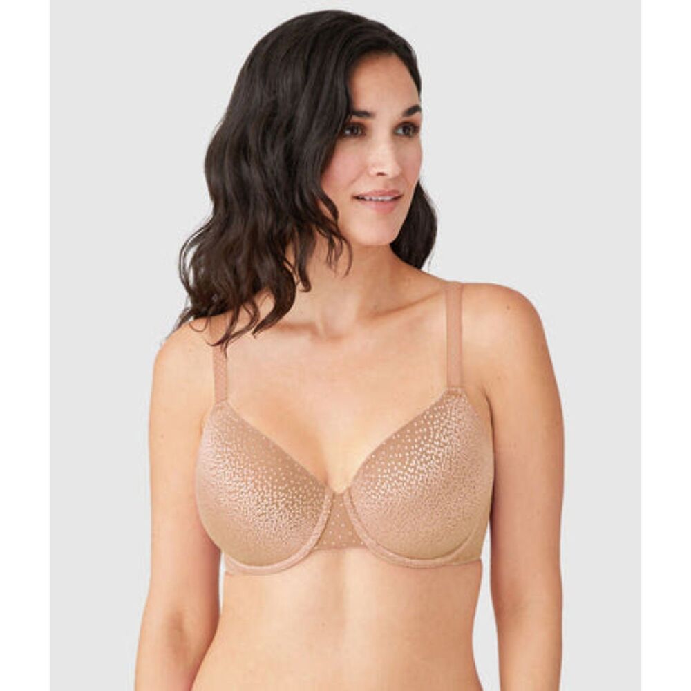 Wacoal Back Appeal Underwire T-Shirt Bra 36DD / Praline Full Coverage